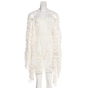 CHLOÉ Crochet Knee-Length Dress New w/ Tags Size: M | US6, FR38.